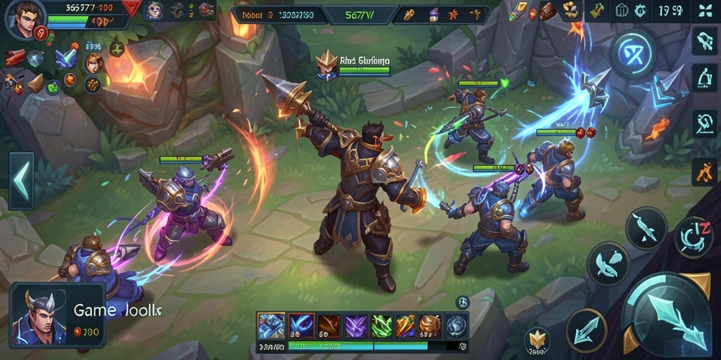 Tampilan menarik dari gameplay seru di 567TV.