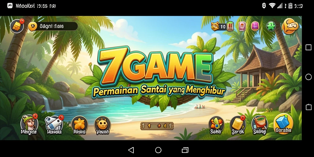 Tampilan gameplay <strong>7GAME</strong> yang seru dan penuh warna.