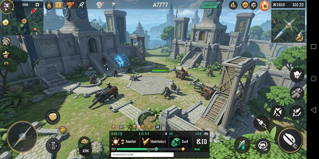 Tampilan gameplay strategis A7777 yang menegangkan.