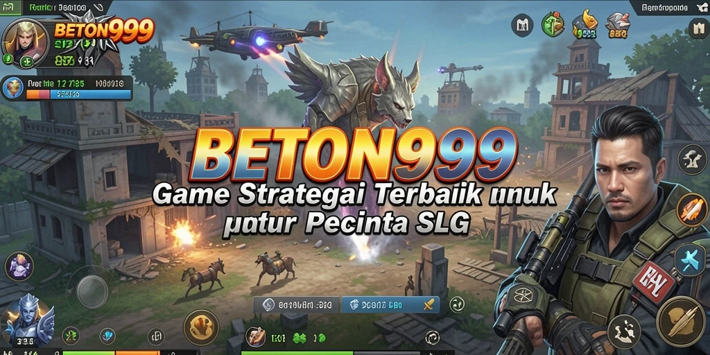 Tangkapan layar BETON999 menampilkan aksi pertempuran strategis yang mendebarkan.