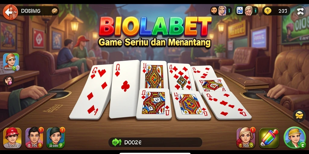 Tampilan gameplay seru dalam BIOLABET, nikmati permainan domino!