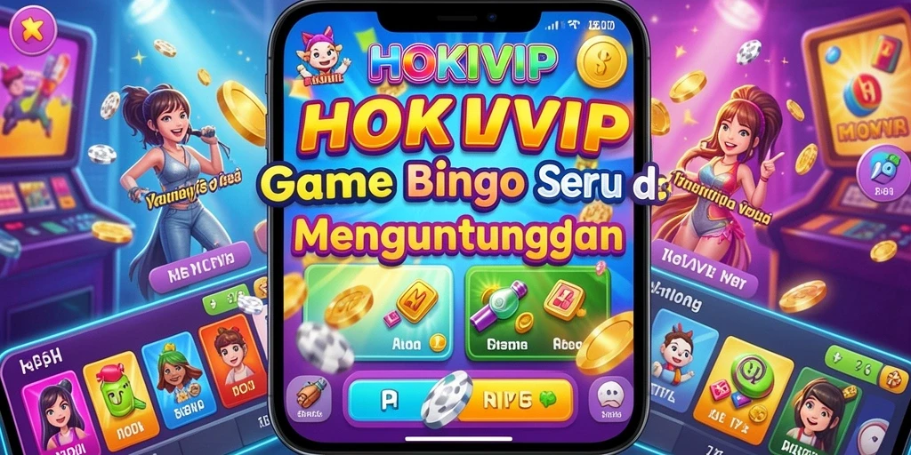 Screenshot gameplay HOKIVIP yang menampilkan keseruan permainan Bingo.