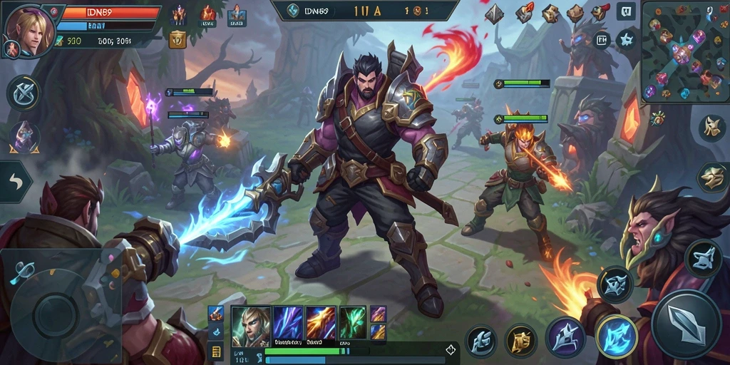 Tampilan menarik dari gameplay IDN89 dengan aksi seru di medan pertempuran.
