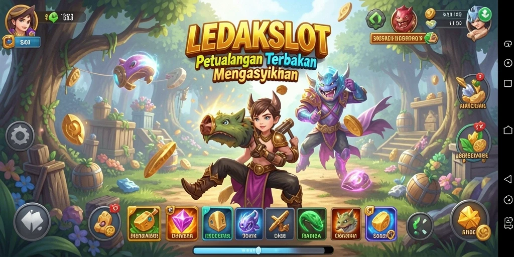 Tampilan gameplay <strong>LEDAKSLOT</strong> yang mendebarkan di dunia terbuka.