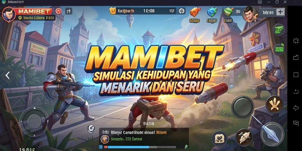 Tampilan gameplay interaktif dan menarik dalam MAMIBET