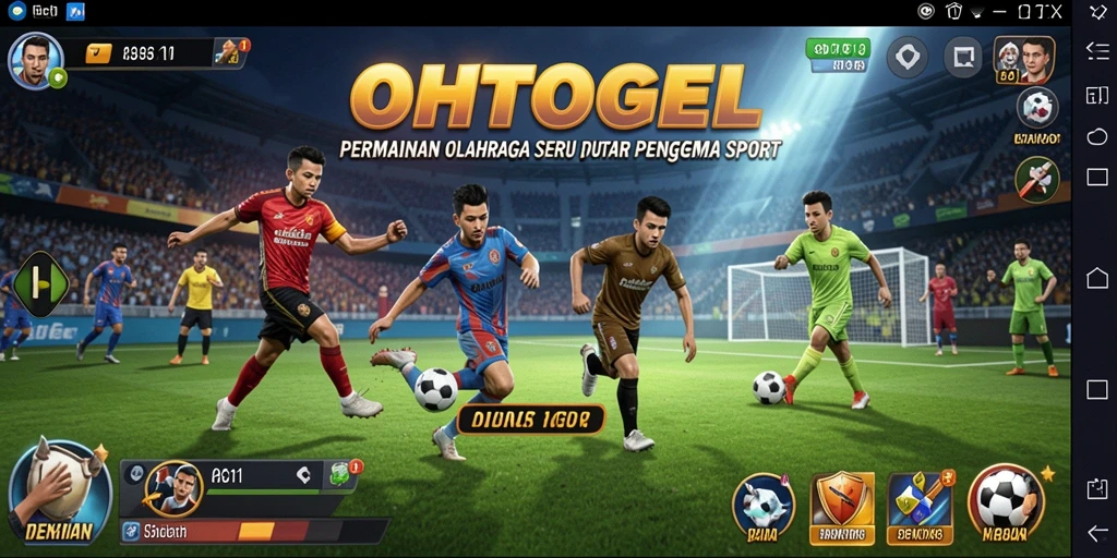 Tampilan permainan OHTOGEL dengan aksi menarik dalam olahraga.