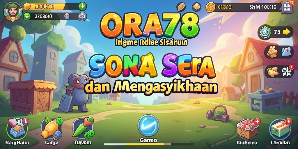 Tampilan gameplay ORA78 yang menarik dan memikat.